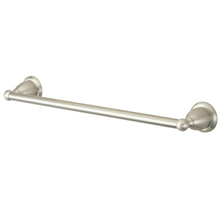 Kingston Brass Heritage 24" Towel Bar, Brushed Nickel BA1751SN